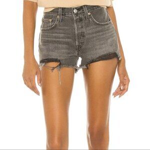 Levi’s® 501 Cutoff Denim Shorts \\ Size 28 // Washed Black